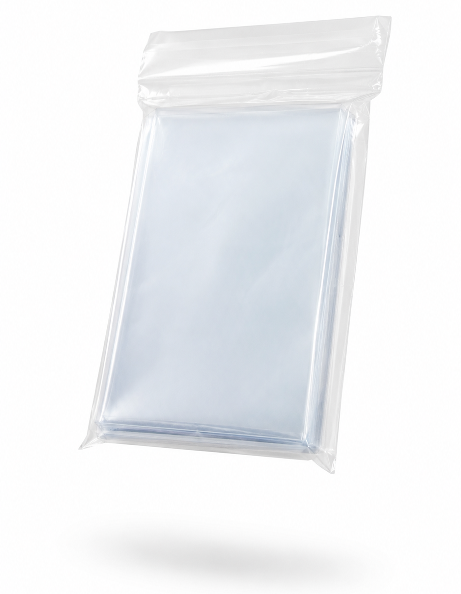 100 Fundas transparentes (penny sleeves)