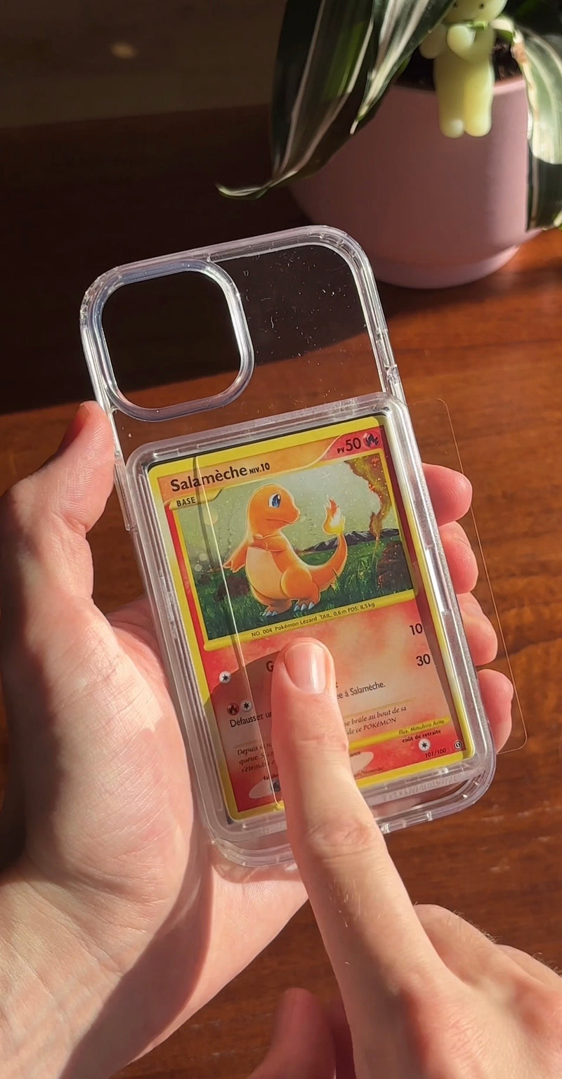 Insert the cover from the side